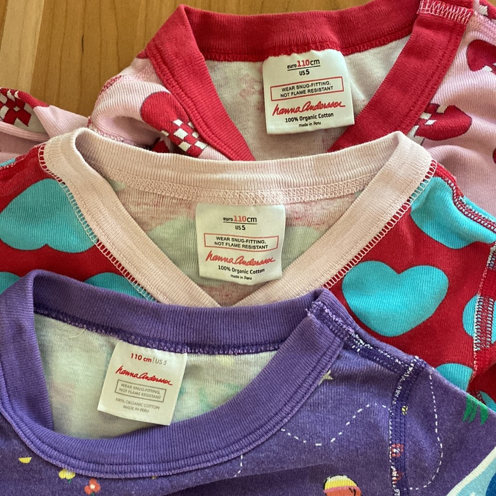 Bundle of 3 Hanna pajamas